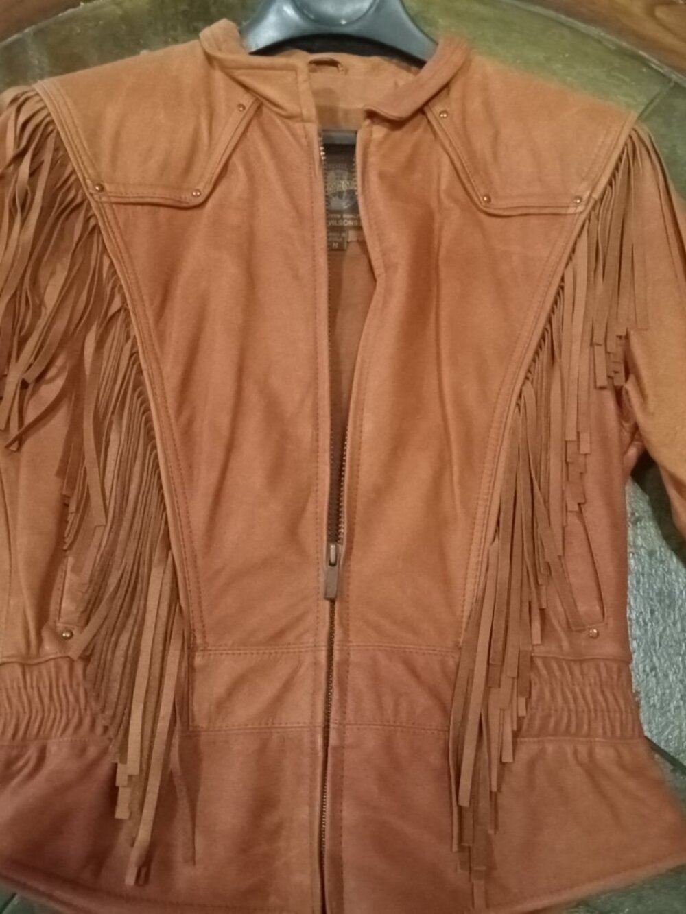 Leather jacket